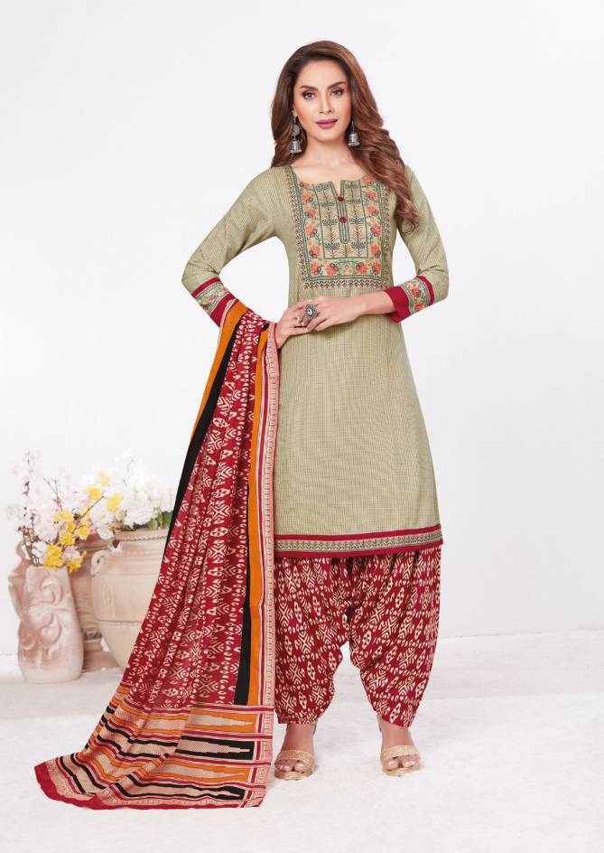Aarvi Special Patiyala 16 Casual Daily Wear Cotton Printed Ready Made Collection